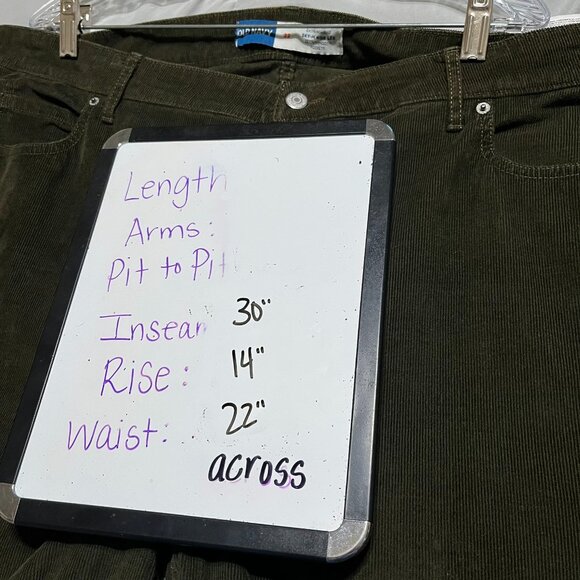 Old Navy Women's Flare & Wide Leg Jeans - Dark Brown - Picture 7 of 10